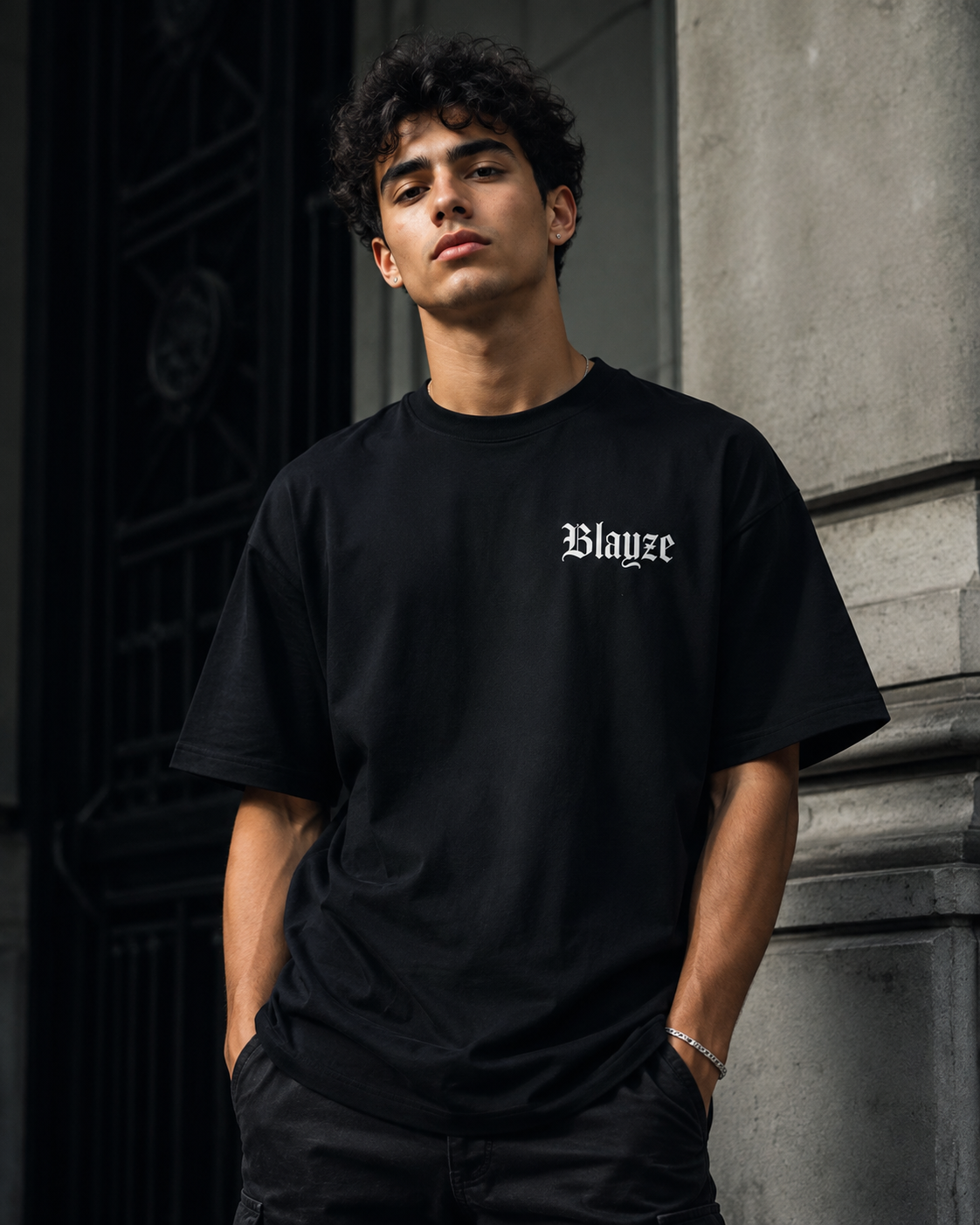BLZC Divine silence tee — Black