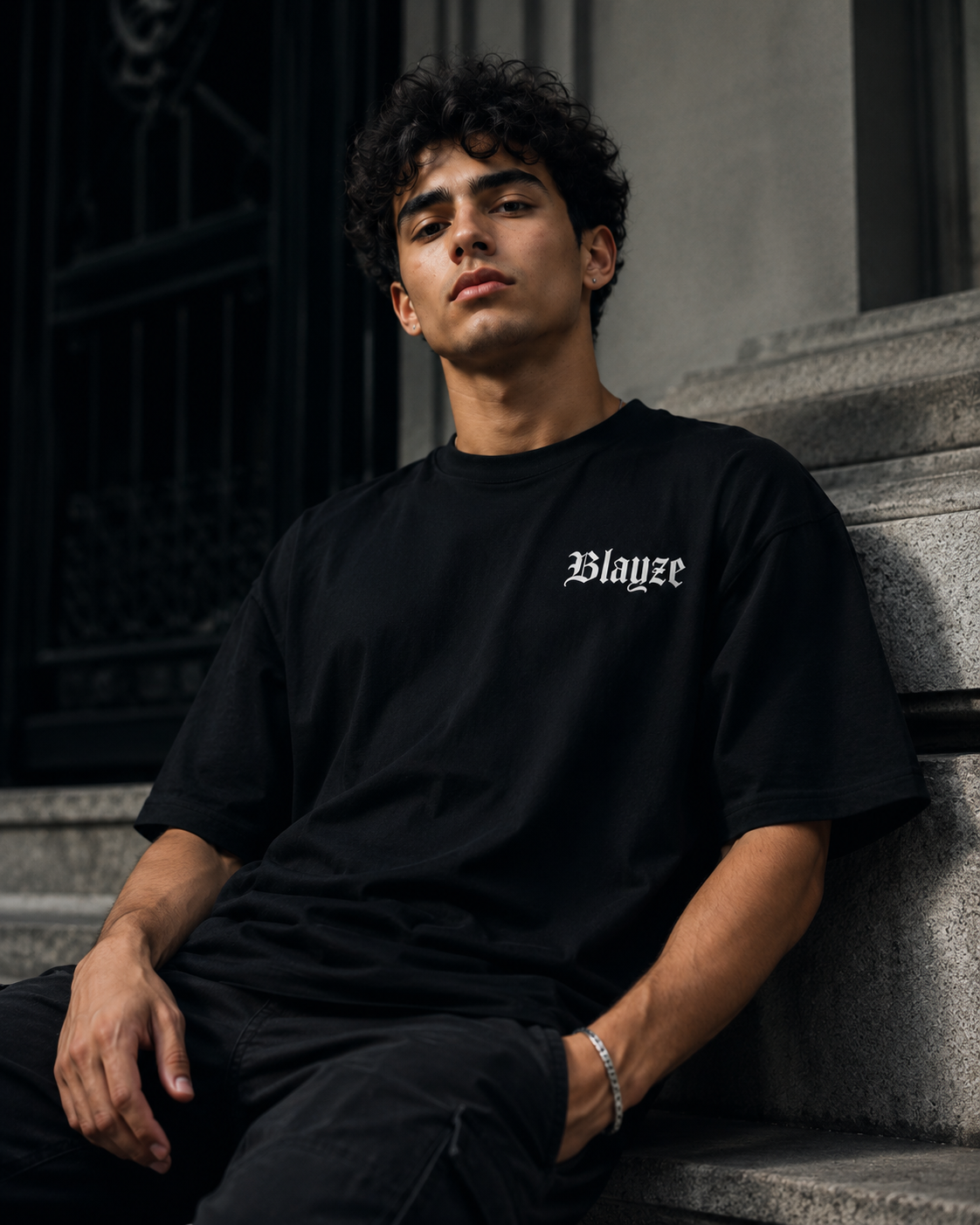 BLZC Divine silence tee — Black