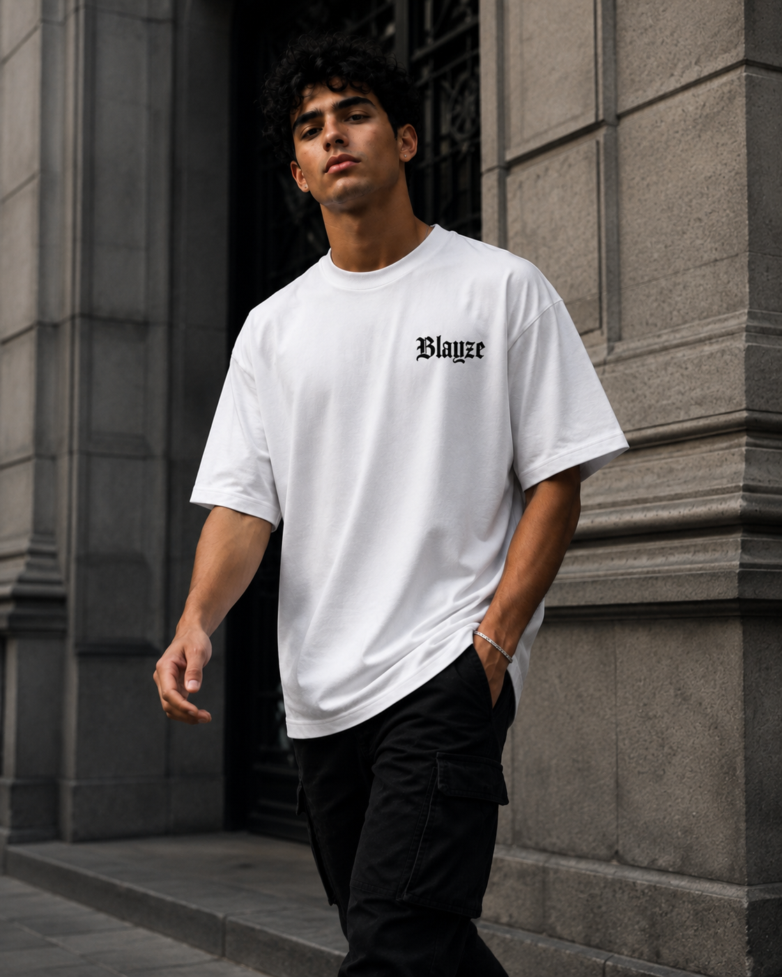 BLZC Divine silence tee — White