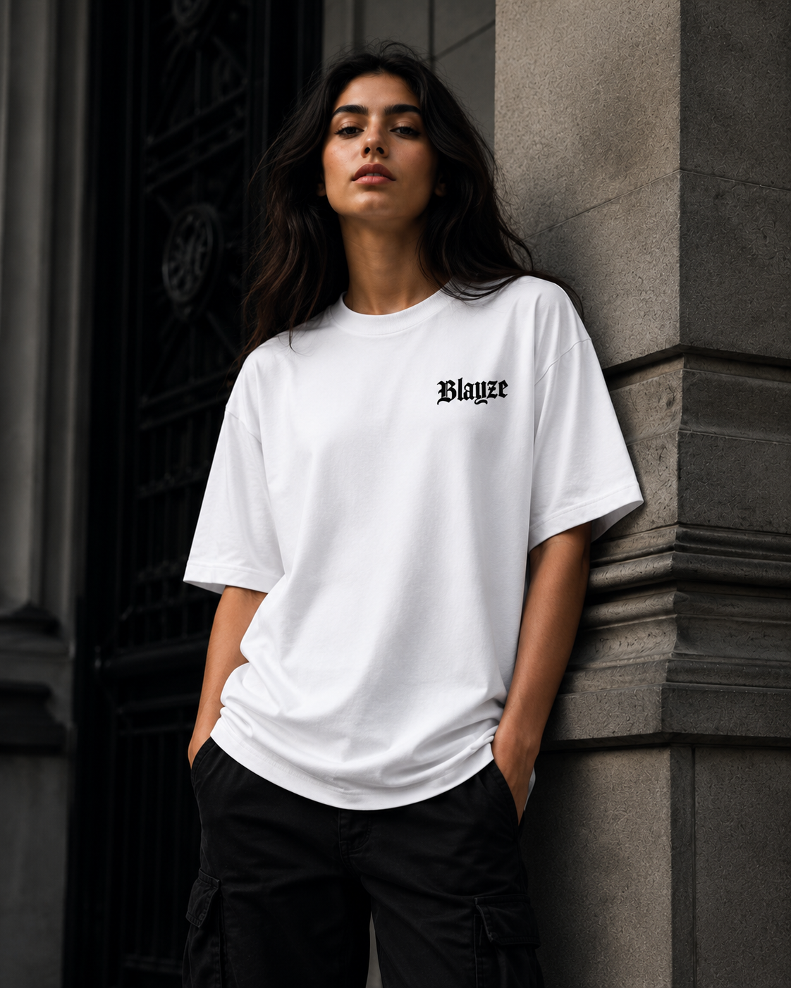 BLZC Divine silence tee — White