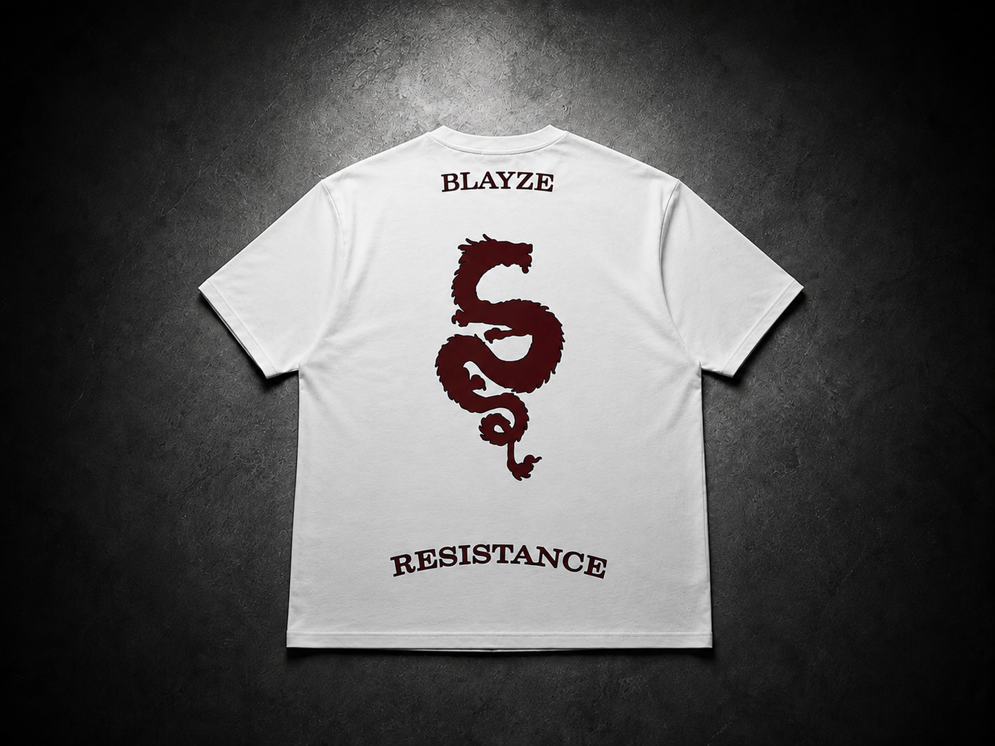 BLZC Dragon Tee — White